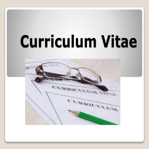 Curriculum vitae clase
