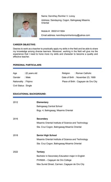 Job Fair Resume PDF - Curriculumvitae 230814163255 067e4b39 Thumbnail