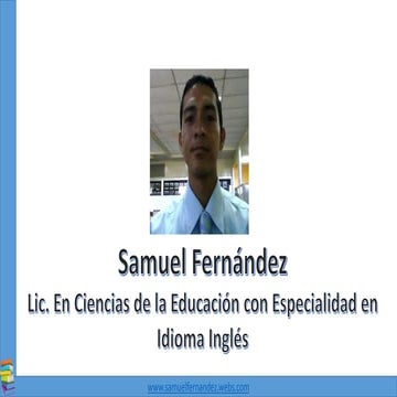 Curriculum vitae lic. samuel fernández | PPTX