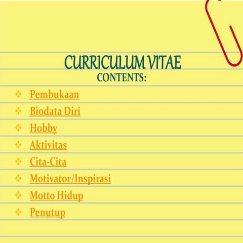 Curriculum vitae ku
