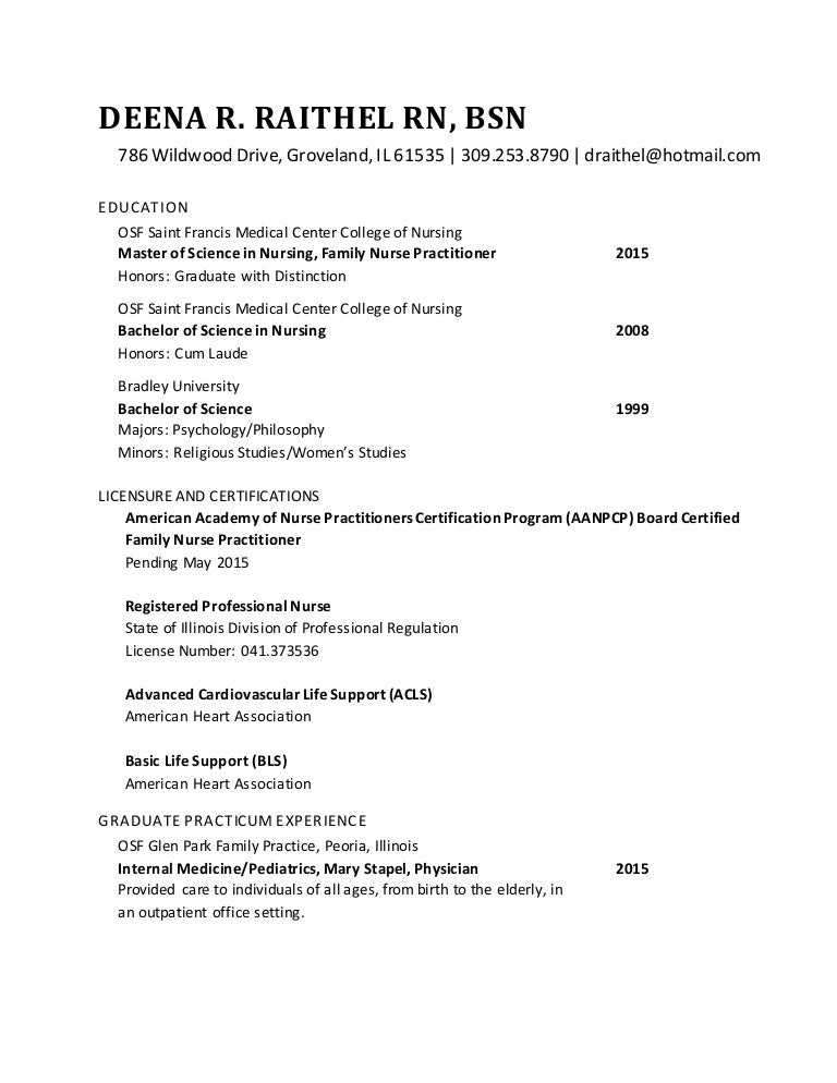 Osf College Of Nursing >> Curriculum Vitae Osf College Of Nursing >> Curriculum Vitae