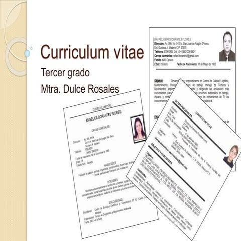 Curriculum y entrevista laboral
