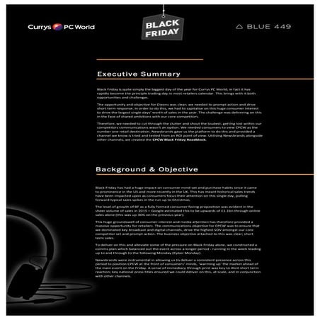 Currys PC World case study