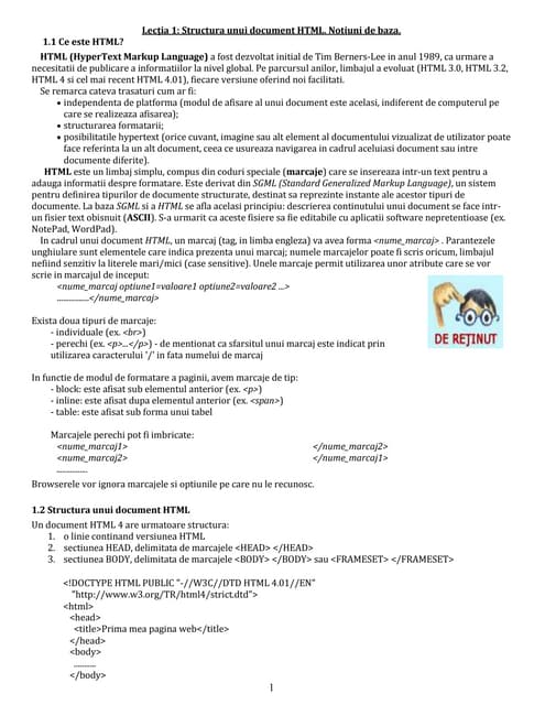 Curs html