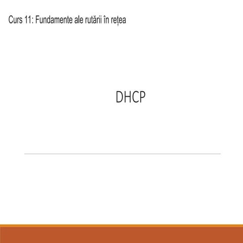 Comprehensive Guide to DHCP Fundamentals and Network Routing ...