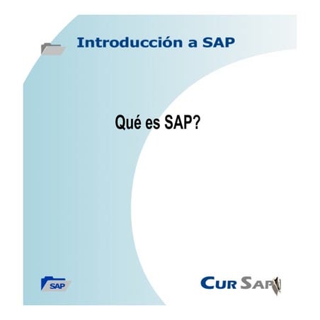 CurSAP.com - Introducción a SAP 