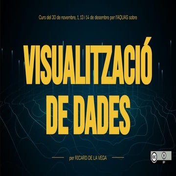 Visualització de dades