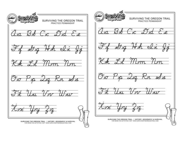 cursive writing