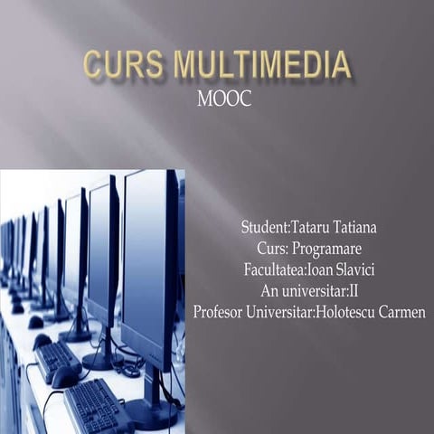 Curs multimedia,tataru tatiana