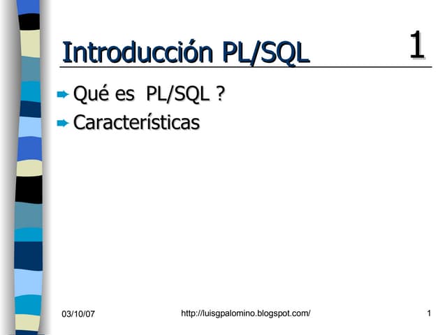 Curso Básico de Pl Sql Oracle