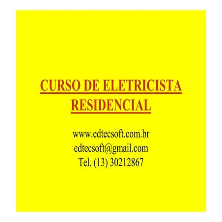 Curso de-eletricista-residencial
