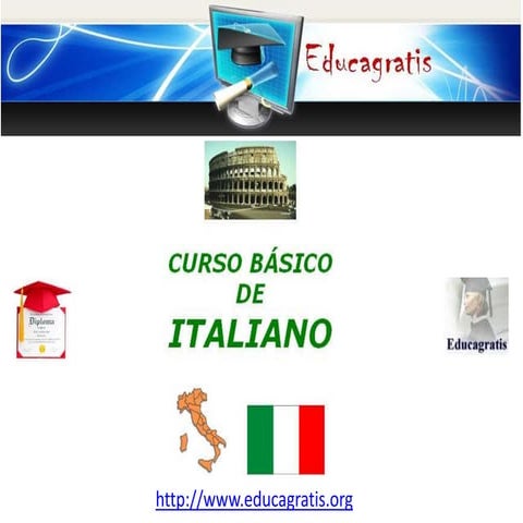 Curso de Italiano en Educagratis