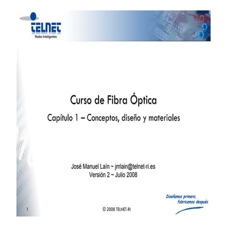 Curso Fibra Optica Telnet 2 0