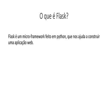 Curso De flask Criando Website - Introdução
