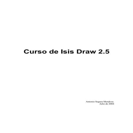 Curso isis-draw | PDF