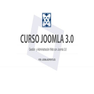 Curso joomla-3