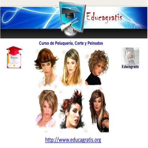 Curso gratis de Peluqueria, Corte y Peinados