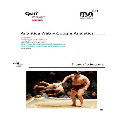 Curso Google Analytics cein