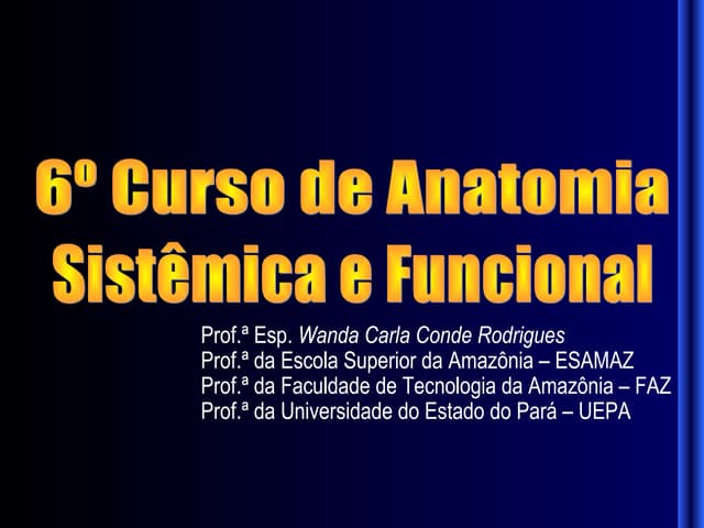 Curso anatomia aula 01 sistema ósseo