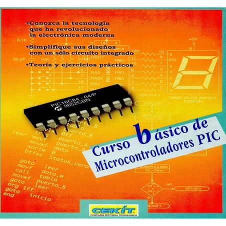 Microcontroladores: Curso básico de microcontroladores PIC Cekit | PDF