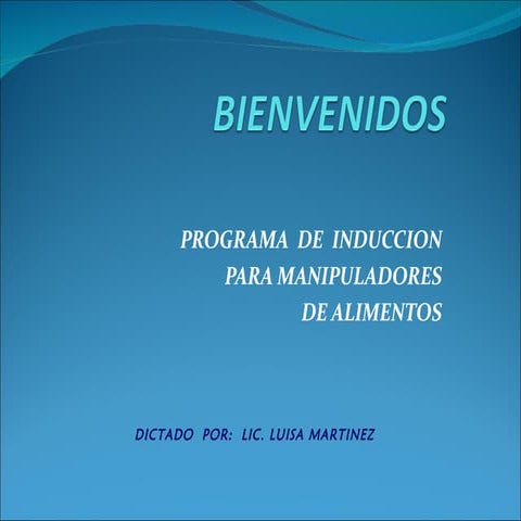 Curso basico manipulacion alimentos