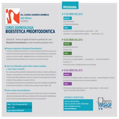 Curso de Bioestética PreOrtodontica