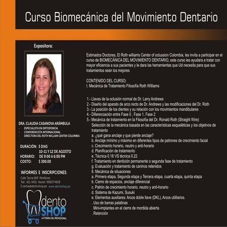 Curso biomecanica dra casanova