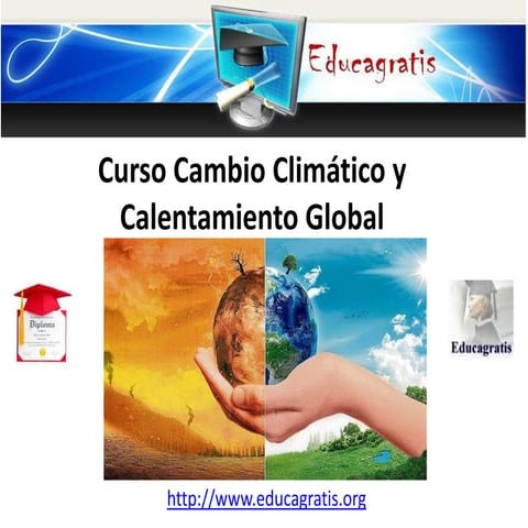 Curso cambio climático y calentamiento global