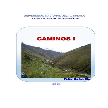 Curso caminos i