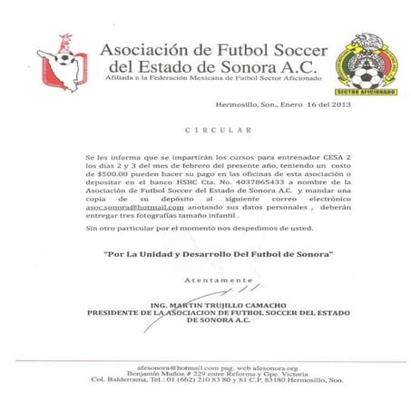 Curso cesa 2 y 3 de febrero