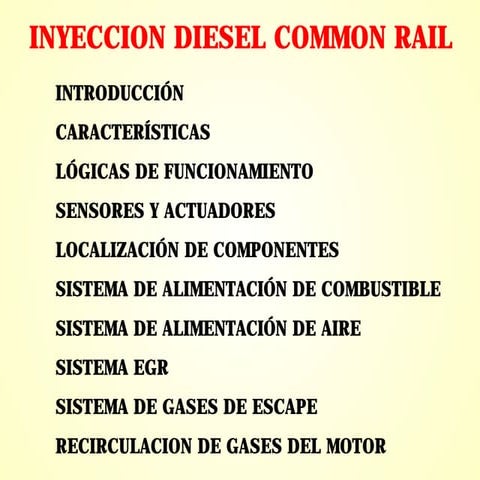 Curso common rail bosch