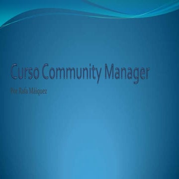 Curso Community Manager-Tema 1 