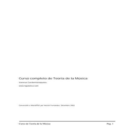 Curso completo teoria musical