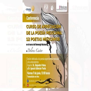 Curso de apreciacion de la poesia mexicana