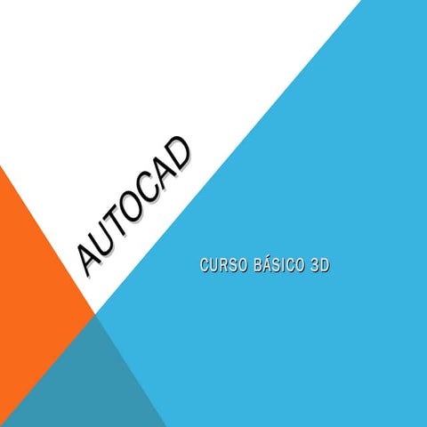 Curso de autocad