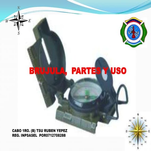Curso De Brujula, Parte Y Uso