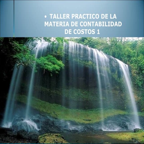 Curso de costos de egel 2009