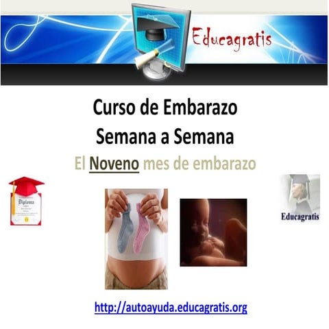 Curso de embarazo semana a semana - Noveno mes