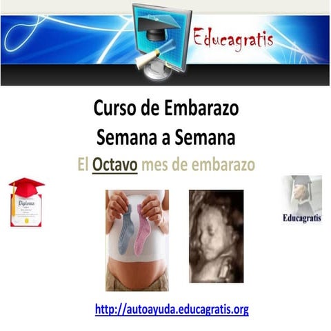 Curso de embarazo semana a semana - Octavo mes