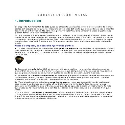 Curso de guitarra   Método fácil de aprendizaje