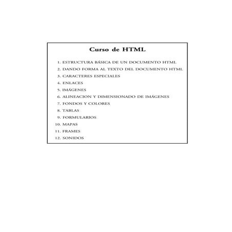 Formatos de texto html | PDF