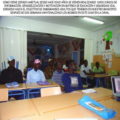 Curso de inmigrantes 2013 2014.