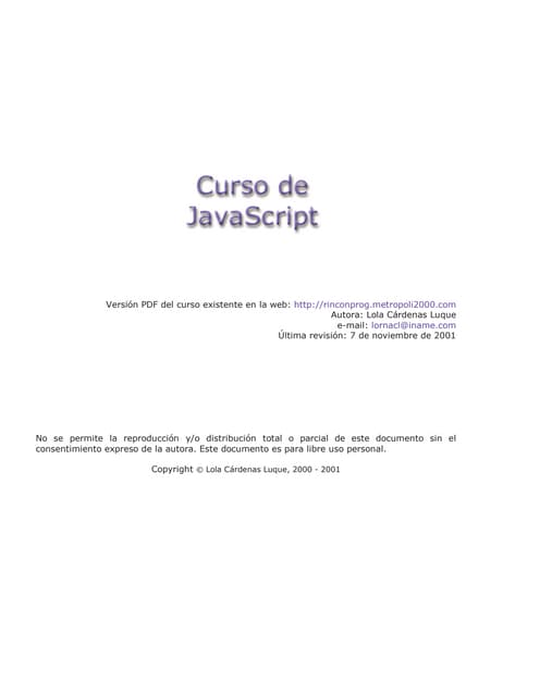 Curso de java script