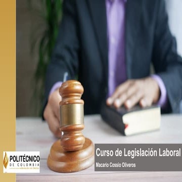 PPT CONTRATO DE TRABAJO Y LEGISLACION LABORAL VIGENTE | PPTX