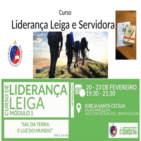 Curso de Liderança Leiga e Servidora - SP 2018.pptx