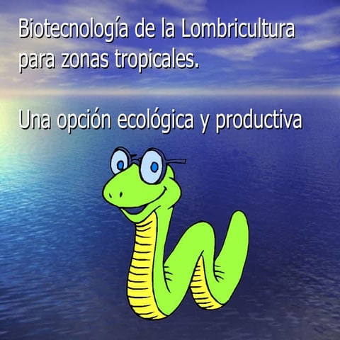 Lombricultura  : biotecnología de producción orgánica