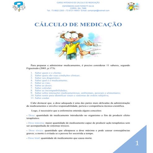 Curso de medicacao