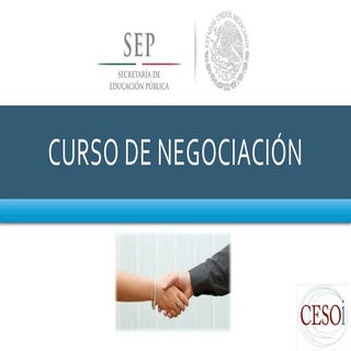 Curso de negociación 