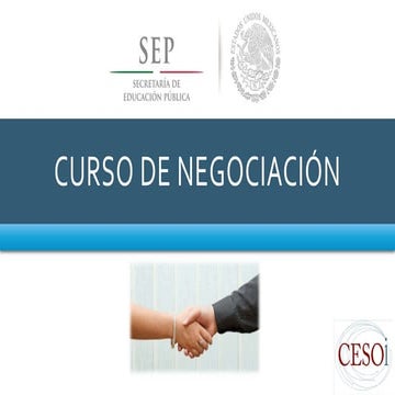 Curso de negociación 