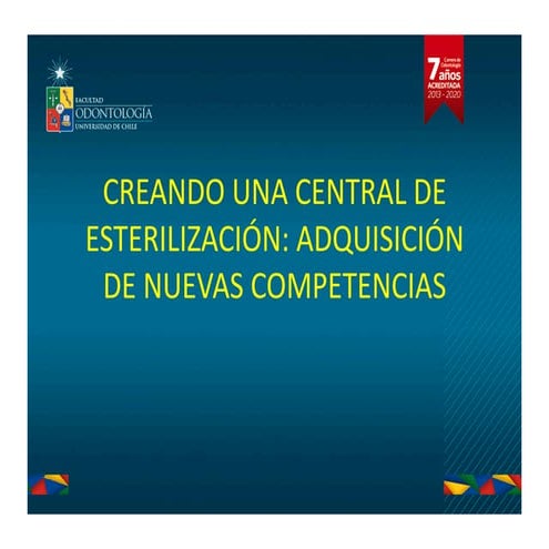 Creando una central de esterilización